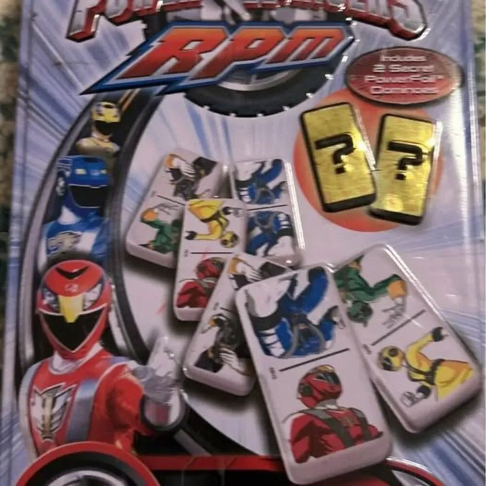 Power Rangers RPM Battle Dominoes Set (29 Pieces)